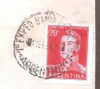Argentina 1956 Sobre Circulado  Numero  123e 1