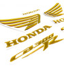 Adesivo Moto Cb 300r Emblema Dourado Resinado - Genérico 3