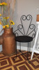 Silla De Hierro Macizo Apta Para Mosaiquismo 1