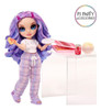 Muñecas Rainbow High Junior Pijama Party Violet 120360 Wabro 3