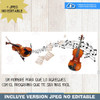 Plantilla Sublimar Taza Violinista Psd Editable Jpeg Mockup 3