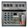 Mixer Consola 3 Canales Bluetooth Usb Grabacion Efectos 0