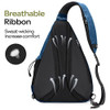Sling Bag Outdoormaster Versatil Y Compacta - Dark Blue 4