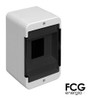 Caja Para Termicas 4 Bocas Con Tapa Exterior Pr409 Roker 1