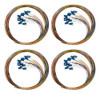 Bangun Paquete De 4 Cables De Fibra Lc-upc De 12 Hebras De M 0