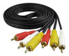 Cable Rca Rca Audio Video Macho Macho 1.5 Metros 3x3 Fichas 0
