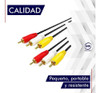 Cable Rca Rca Audio Video Macho Macho 1.5 Metros 3x3 Fichas 6