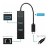 Hub Type-c Com 3 Usb 3.0 + Rj45 New Macbook Pro Air Nf Top 2