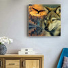 Kit De Pintura Con Diamantes 5d Lobo Y Aguila 40x40 Cm 2