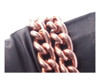 Cobre Collar Macizo 100% Puro Cobre Modelo Delta 2
