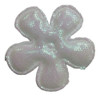 Aplique Parche Flor Tornasolada Chica Para Coser 1