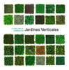 Jardín Vertical Artificial Muro Verde Aster 25x25 6 Jardín Vertical Artificial Muro Verde Aster 25x25 6