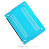 Topcase Aqua Blue Rubberized Hard Case Cubierta Para Macbook 3