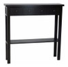 Mesa De Arrime Laqueada Dressoire 2 Cajones 2