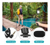 Set Para Streaming Micrófono Luz Led  Trípode Con Control Tm 4