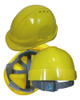 Casco Protección Abs Ajustable Amarillo 0