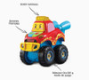 Vtech Baby Monster Truck Camioneta Control Manual 23 X19 Cm 4