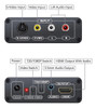 Conversor De Video Composto Av 3 Rca + S-video Para Hdmi 5 Conversor De Video Composto Av 3 Rca + S-video Para Hdmi 5