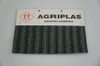 Media Sombra 98% Premium 4,2 X 1 M Rayada Verde Y Gris Plata 1