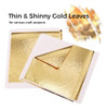 Hojas Lámina Dorada Para Arte, 3 Colores, 150 Hojas 2