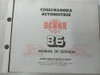 Manual Cosechadora Senor B6 , Manual De Servicio 1