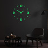 Relógios De Parede Sem Moldura Luminosos Modernos Adesivos 6