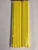 Kit Canudos De Papel Liso Amarelo - 20 Un 1