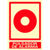 Cartel Reglamentario - Pulsador De Alarma 0