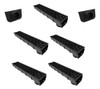 Rejilla Canaleta Guardaganado Lineal 10x50 Waterplast X 5un 0