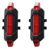 Luz Led Bicicleta O Casco Trasera O Delantera Recargble Roja 2 Luz Led Bicicleta O Casco Trasera O Delantera Recargble Roja 2