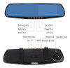 1080p Coche Retrovisor Doble Dash Cam Cámara Vehículo Delant 3