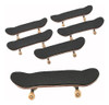 Lote 5 Piezas Arce Canadiense Fingerboard De Madera Patineta 0