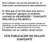 Arcilla Polimérica Ncv Gris 1kg Horneable 6