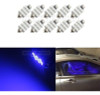 10pcs Azul 42mm 9smd 5050 Led Bombillas - Domo Interior 211- 1