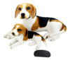 Jesonn Peluches Realistas Beagle Perro Juguetes Peluche Para 4