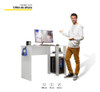 Mesa Para Computador Dmx-500 108cm Pc Gamer Setup Branco 4