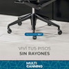 5 Ruedas Silicona Silla Sillon Oficina Parquet Gamer Goma ! 2