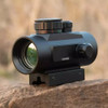 1x40 Red Dot Reflex Ajustável Sight Para Caça Ao Ar Livre 2