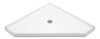 Questech Decor - Estante De Ducha Esquinero De 10 Pulgadas, 1