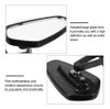Espelhos De Motocicleta, Guidão Retrovisor Lateral De Bicicl 4