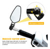 Espelhos De Motocicleta, Guidão Retrovisor Lateral De Bicicl 6