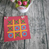 Faca De Corte E Relevo Scrapbook Jogo Da Velha 4