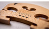 Viotti Violin Bridge 4/4: Puente De Violín De Arce Sólido De 2