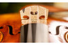 Viotti Violin Bridge 4/4: Puente De Violín De Arce Sólido De 3