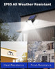 Luz Solar Externa De 230 Led Com 3 Cabeças Ip65 2 Unidades 5