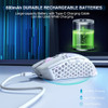 Solakaka Mouse Inalmbrico Blanco Para Juegos Bluetooth Con C 5
