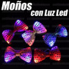Moños Led X 30 Unidad Lentejuelas Cotillon Luminoso 4