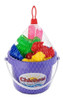 Set Playa Balde Pala Rastrillo Y 4 Moldes Chichess 1