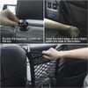 Soporte Para Bolso De Bolsillo De Red Para Automóvil De 3 Ca 2