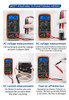 Multímetro Digital Portátil Dc Ammeter Multímetro Xl830 5